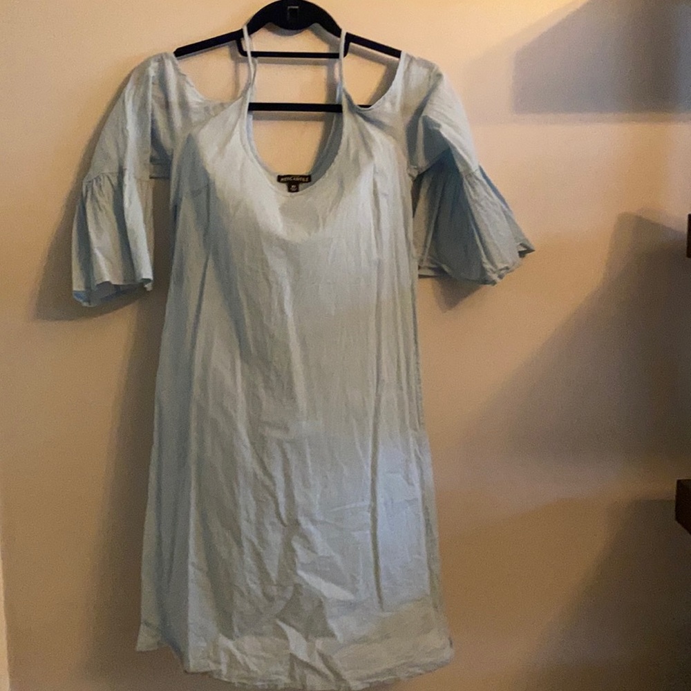 J. Crew cold shoulder dress